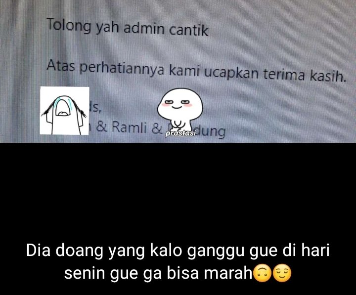 Dari Hal kecil yang di lakukan sama pasangan hidup,dan di bikin status sama istri kaya ada aura positif yang bikin gw senyum sendiri .
Mungkin di bilang lebay tapi ada kalanya kita butuh hal² seperti ini di kala terjangan pinjol wkwkw

#mywife #agustus