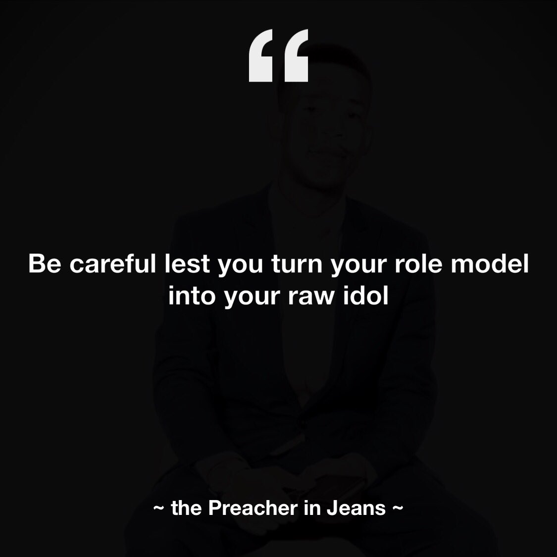 A WISE OWL 🦉

Many a times we have turned our role models into idols . We have “worshipped and praised ” people in many instances as if they are gods. We have exalted the rich, the powerful and the talented into deities . There is only one God. The rest is vanity 

#openminds