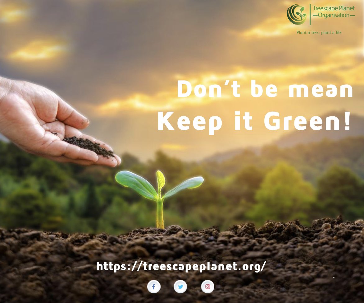 TreescapeOrg's tweet photo. Here’s your weekly reminder to protect the environment:

Let’s decrease on emissions, prevent pollution, recycle waste, be environmentally responsible and eco-efficient thus improving the health of surrounding communities.
#EnvironmentImpact #PlantTrees https://t.co/Bq01refyEL