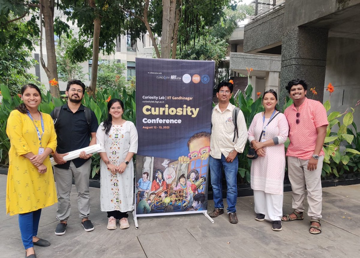 ScienceActivity's tweet image. A successful endeavor at #curiosityconference for the @IISERPune Outreach Team! Engaging, inspiring, and sparking curiosity – that&apos;s what it was all about. Until the next time @iitgn
@ScienceActivity @iRISEforIndia #STEMReady