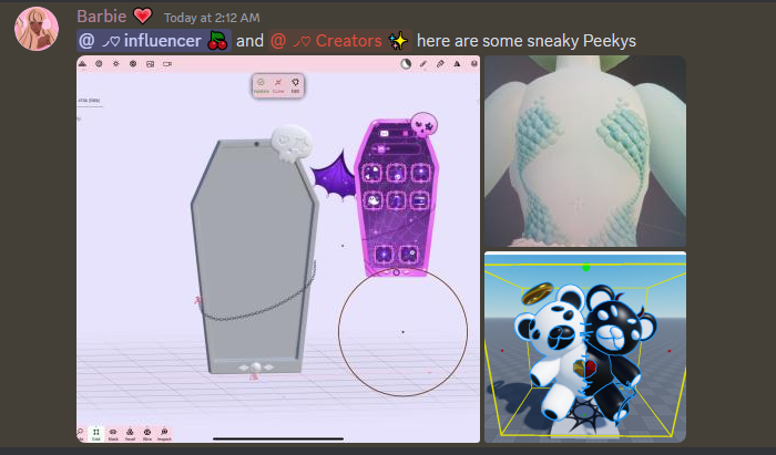 dearyvie's tweet photo. 🎀🦇NEW MONSTERZVERSE LEAKS‼️‼️

--new mv leaks from @ItzzBarb1e on the spooky discord👀
--a phone, scales and a conjoined teddy bear will be added into MonsterzVerse!

🖤are you excited? 

#MonsterzVerse #MV #monsterzverse #MONSTERZVERSE #dressuptea #roblox #royalehigh #RHTC https://t.co/D2V4lqIvrN
