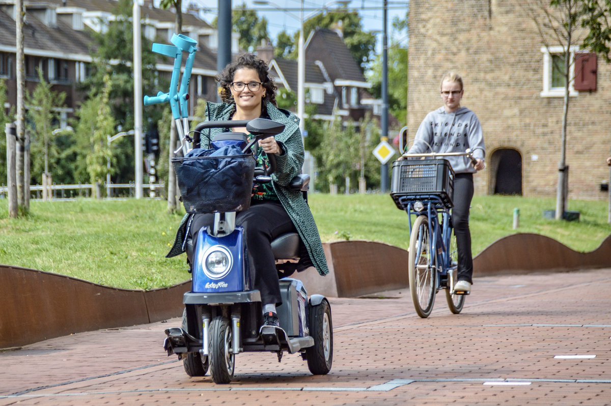 modacitylife's tweet photo. Reducing space for cars is often equated with reducing access for people with disabilities.

This is not only false, it prevents cities from creating enabling environments; where those who can't drive can still move safely, conveniently, and autonomously.

https://t.co/IYB8JECsJy https://t.co/kOqSObEKYH