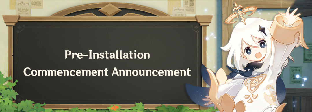 G8_Genshin's tweet photo. 🥳 Pre-Install is here 🥳
Pre-Install the Version 4.0 in Genshin Impact now through the launcher, settings, or app store for a smoother update! Here are the (Eng voicepack only) sizes:
PC - 32.22GB (64.98GB unzip)
Android - 9.74GB
iOS - 7.95GB
#GenshinImpact #PreInstall #Game8 https://t.co/ggvvGx8ncw