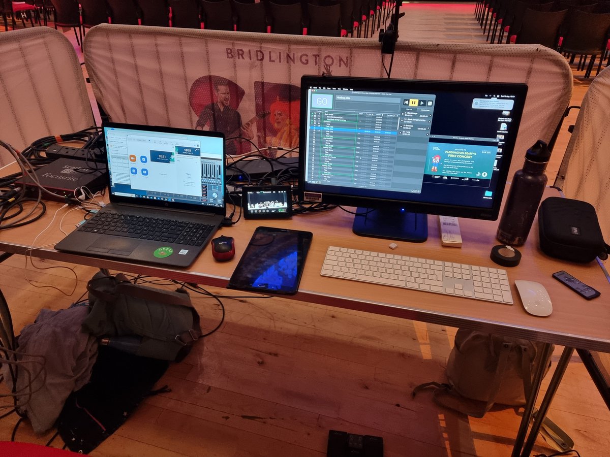 Matlax's tweet image. A great weekend working with @sinfoniavivauk on family shows in Pocklington and by the sea in Bridlington