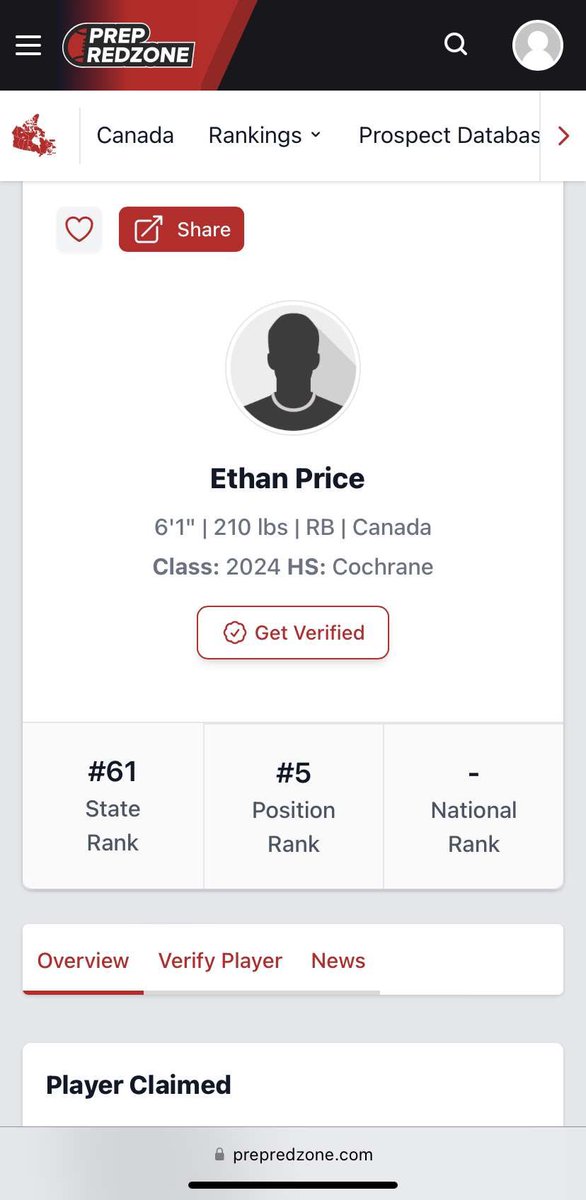 _ethanprice_24's tweet photo. Very grateful and proud to be ranked the 5th best running back in the nation by @przcanada 
#WeAreCobras
🐍🐍 https://t.co/zpPKN8dw0D