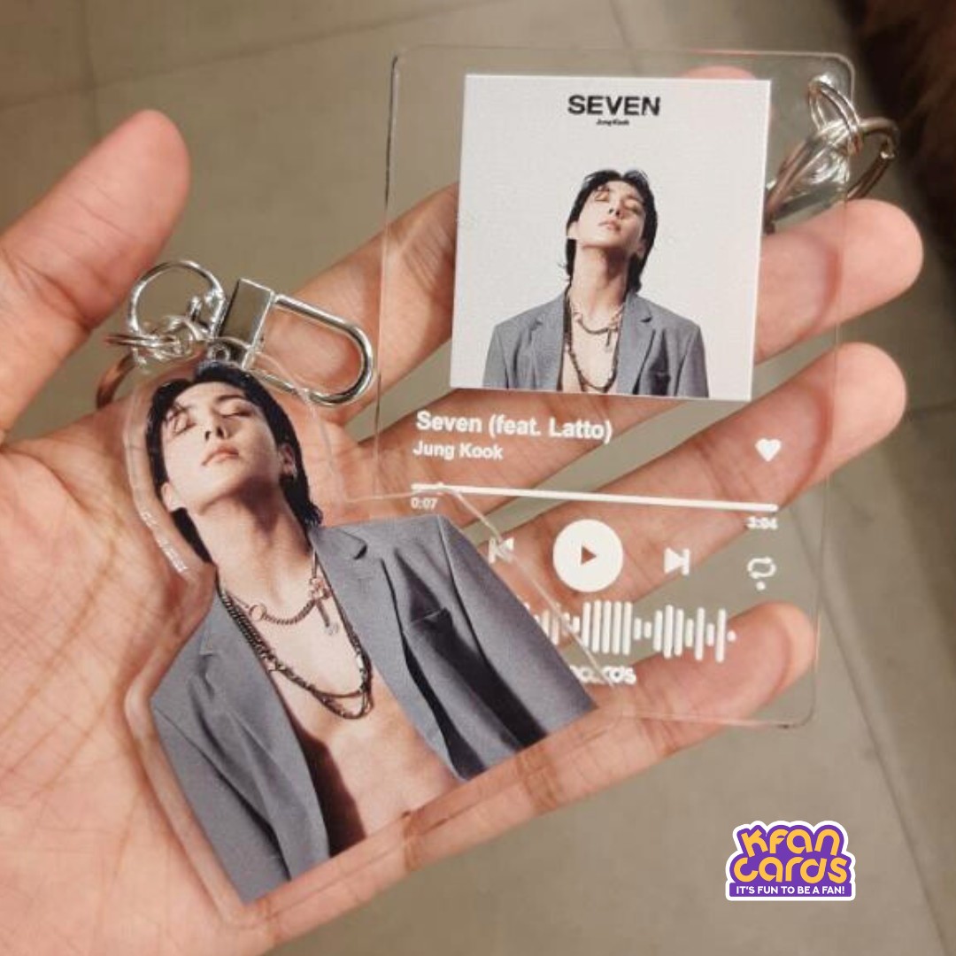 📢 LIMITED EDITION ITEMS 📢

ALL FOR P99.00 EACH!!

Jung Kook Seven
- Acrylic Kcharms
- Scannable Spotify Transparent Kfancards

Message us for orders!!!
Limited stocks only!!!

🛒 shopee.ph/kfancards