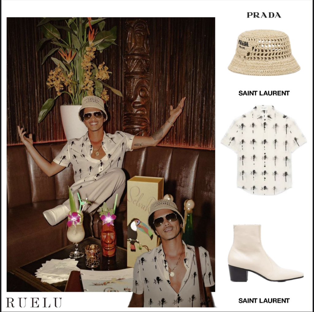 rarune01's tweet photo. 【SAINT LAURENTオススメアイテム】

ブルーノ・マーズ着用��🏽‍🦱
SAINT LAURENT SUMMERコーディネート📸

#SaintLaurent #ブルーノマーズ #BrunoMars #fashion
#ファッション #メンズファッション
#メンズコーデ #スタイリスト https://t.co/VOtENyfyHh