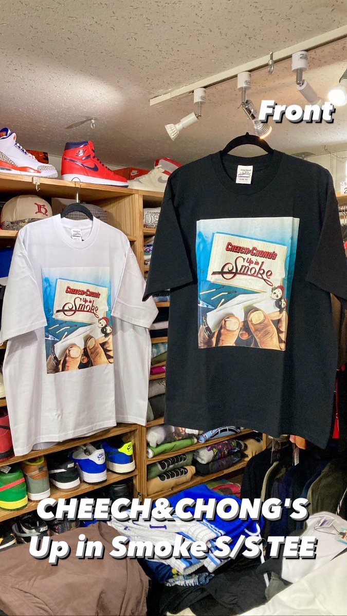 65kicks's tweet photo. ☑️新着情報☑️
"CHEECH&CHONG"
#KICKSCLAN
#kicksclan
#キックスクラン
#キックス
#セレクトショップ
#埼玉県
#戸田公園
#戸田公園駅
#CHEECHANDCHONG
#チーチョン
#upinsmoke
#meshcap
#trackercap
#tee
#オフィシャルアイテム
#tshirts https://t.co/NIMC4NSXmx