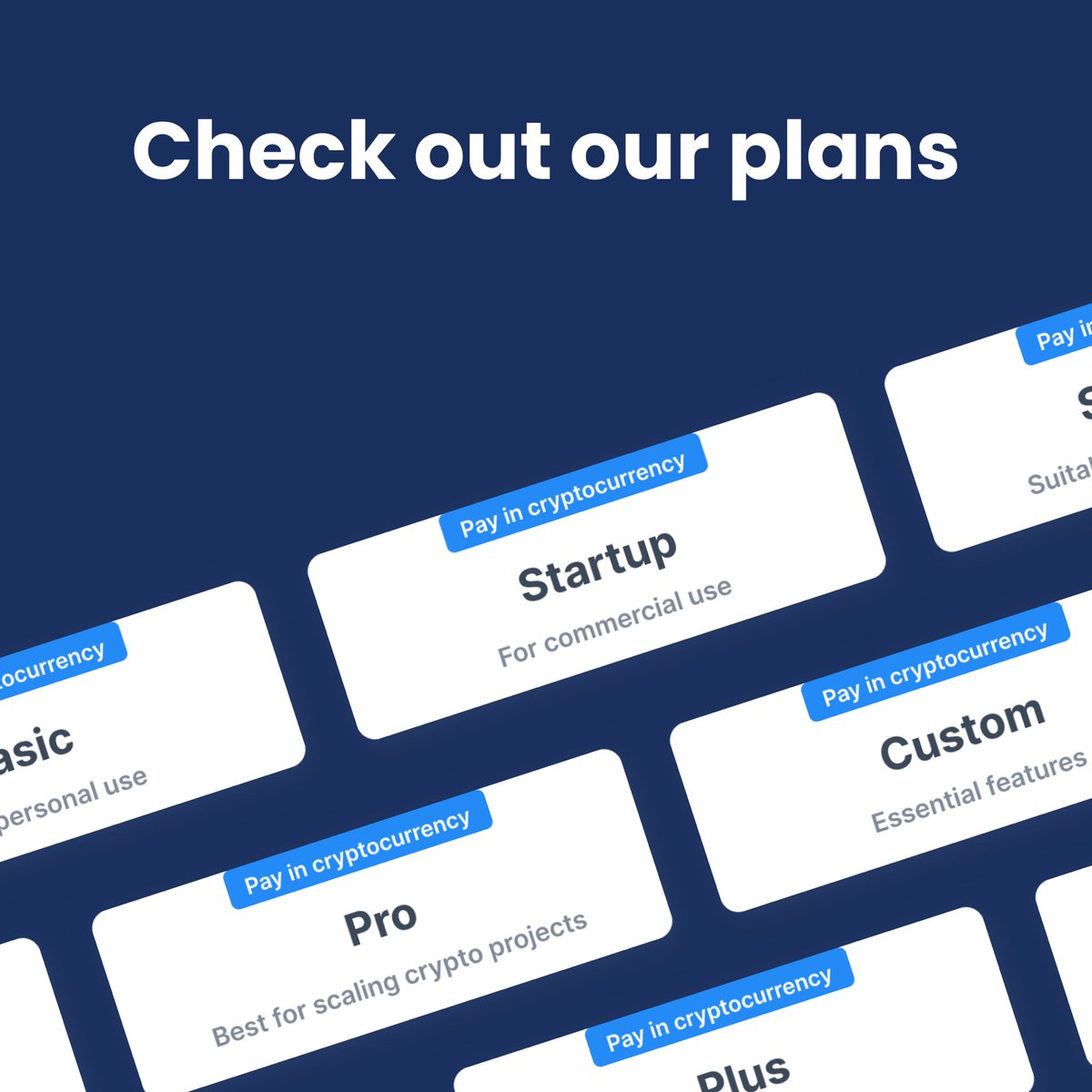 coin_pricelist's tweet photo. 💵 At Coin Price List, we believe in honest rates.
Check out our plans and see how our API can benefit your business.
Pay only for what you use and easily adjust as your needs change. #HonestRates #CryptoAPI https://t.co/PvGeDNtCjA https://t.co/GLg8buYZui