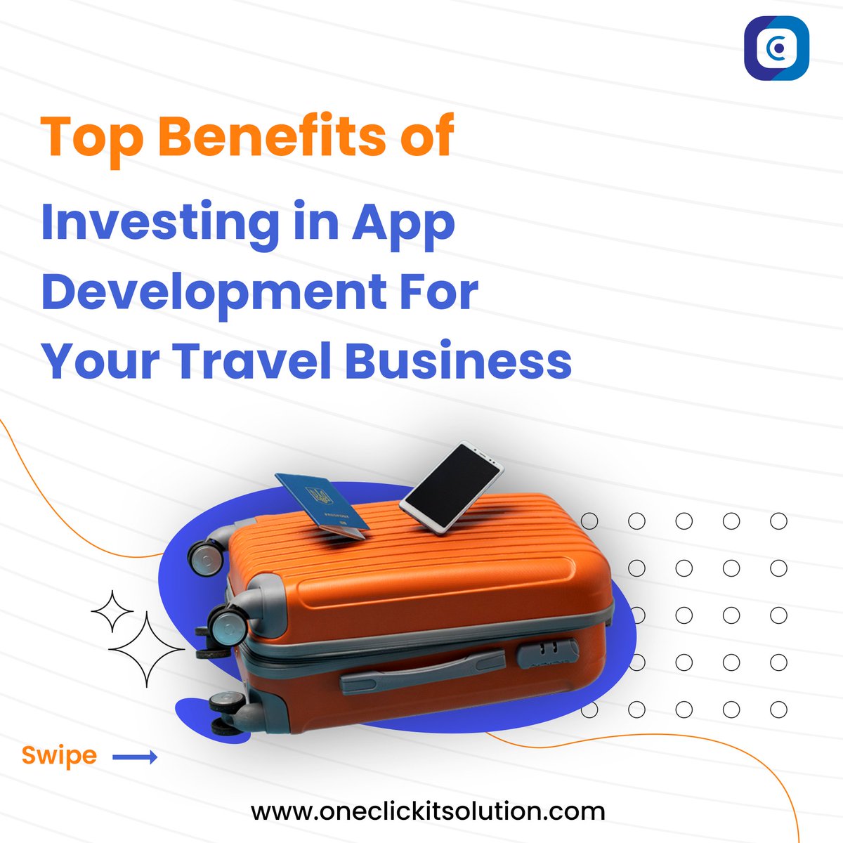 OneclickIT's tweet image. Unlock the potential of a global passport-stamp-like presence for your travel service through a bespoke app! 
Click the link and let&apos;s transform your app 📱 dreams into a phenomenal reality!
oneclickitsolution.com/travel/travel-…

#travelapp #mobileappdevelopment #travelappsolutions