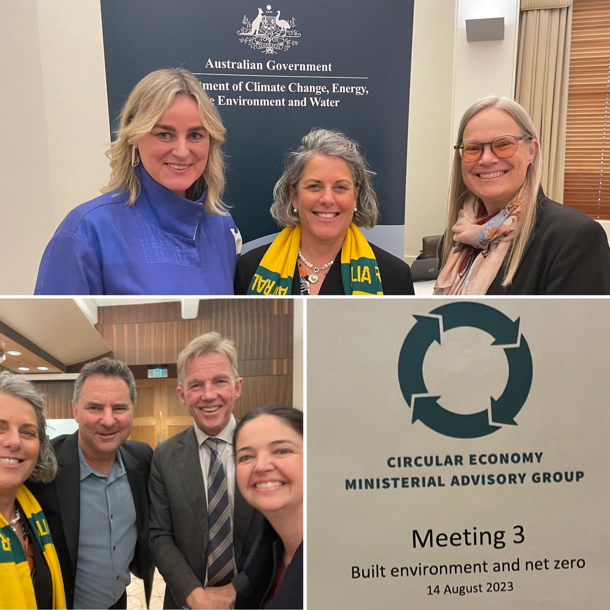 G8 Circular Economy Ministerial Advisory Grp mtg focusing on the built enviro,infra&embodied carbon

@Dominique_Hes @LisaMcLeanAUS & I presented on work from our recent RT

@rooney_davina & @MikeZorbas presented a built enviro deepdive

@jwthwaites @DrLarryMarshall @DrCathyFoley
