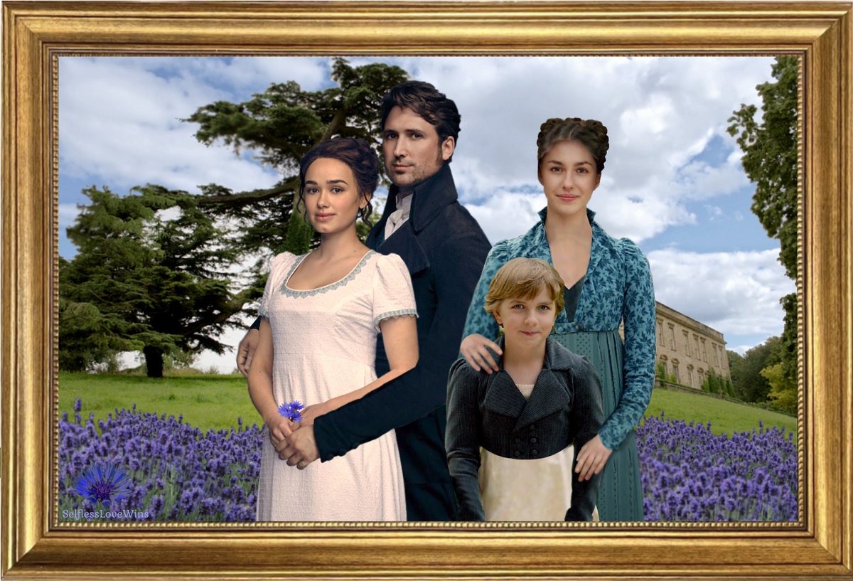 SelflessLuvWins's tweet photo. Monday Fun Day!
A smiling Colbourne family portrait to start your week off right. There's definitely a lovely bed of English lavender growing down the hill from their favorite picnic spot😉
#ColbourneFamily #MrAndMrsColbourne #Heybourne #LeonoraColbourne #AugustaMarkham #Sanditon https://t.co/9yzJkGUh4B
