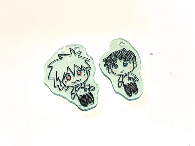 プラバンで遊んでる