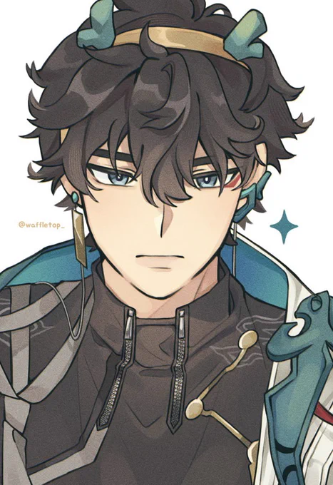 I COULD do his IL form but the headband is cute   #Danheng #HonkaiStaiRail