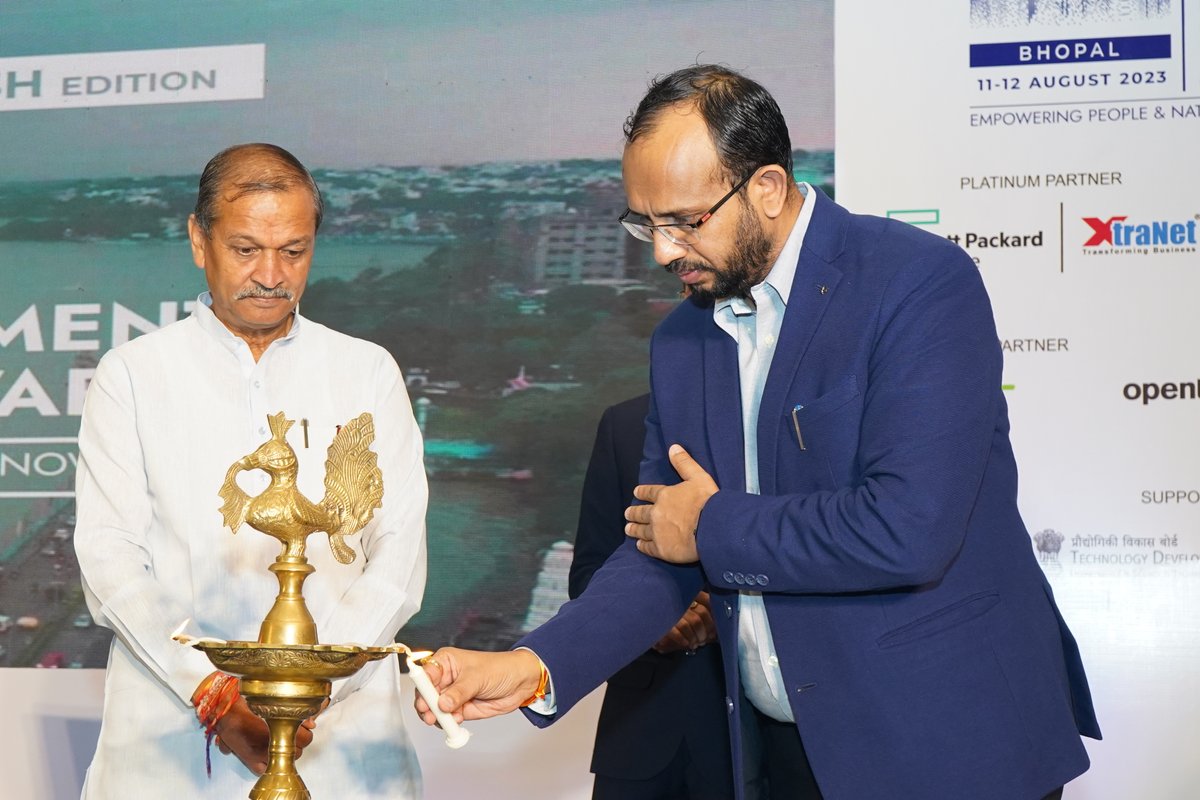 Apacnewsnetwork's tweet photo. We thank Abhijeet Agrawal, IAS, Managing Director, @MPSeDC_DST, GoMP as esteemed 'Program Chair' for his guidance to make 'APAC 4th India Digital Empowerment Meet &amp; Awards-MP' a grand success.
#IDEM #IDEMMP #APACGovernance
@Abhijeetiitk https://t.co/NeTL1OJwkd