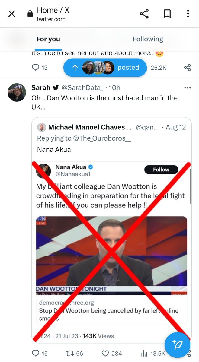 That's a parody account and @SarahData_ is too stupid to realise that 😂😂 It's the second parody account she fell for within 2 weeks or so, it's what happens when you don't do amour research, hun 😂😂