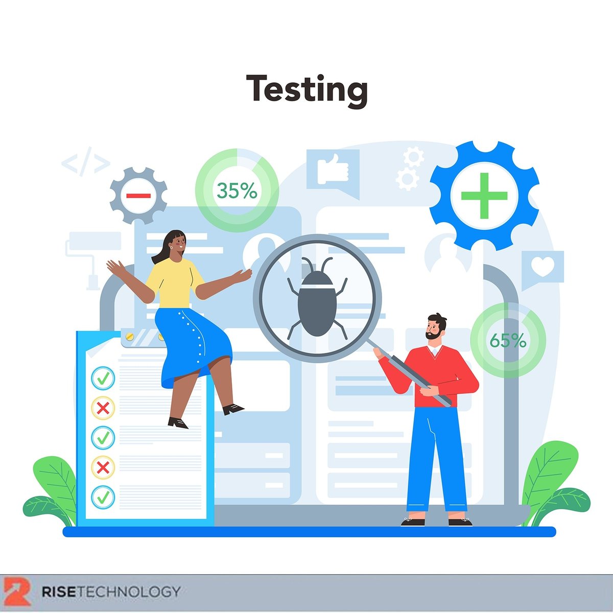 riseconsulting_'s tweet photo. Rise Technology takes software testing seriously and our team of tester specialists helps to enhance the effectiveness of your applications while reducing costs, maximizing ROI and shortening the development process.
#risetechnology #developerteam #riseacademy #RiseWithUs https://t.co/8HNmag4V5y