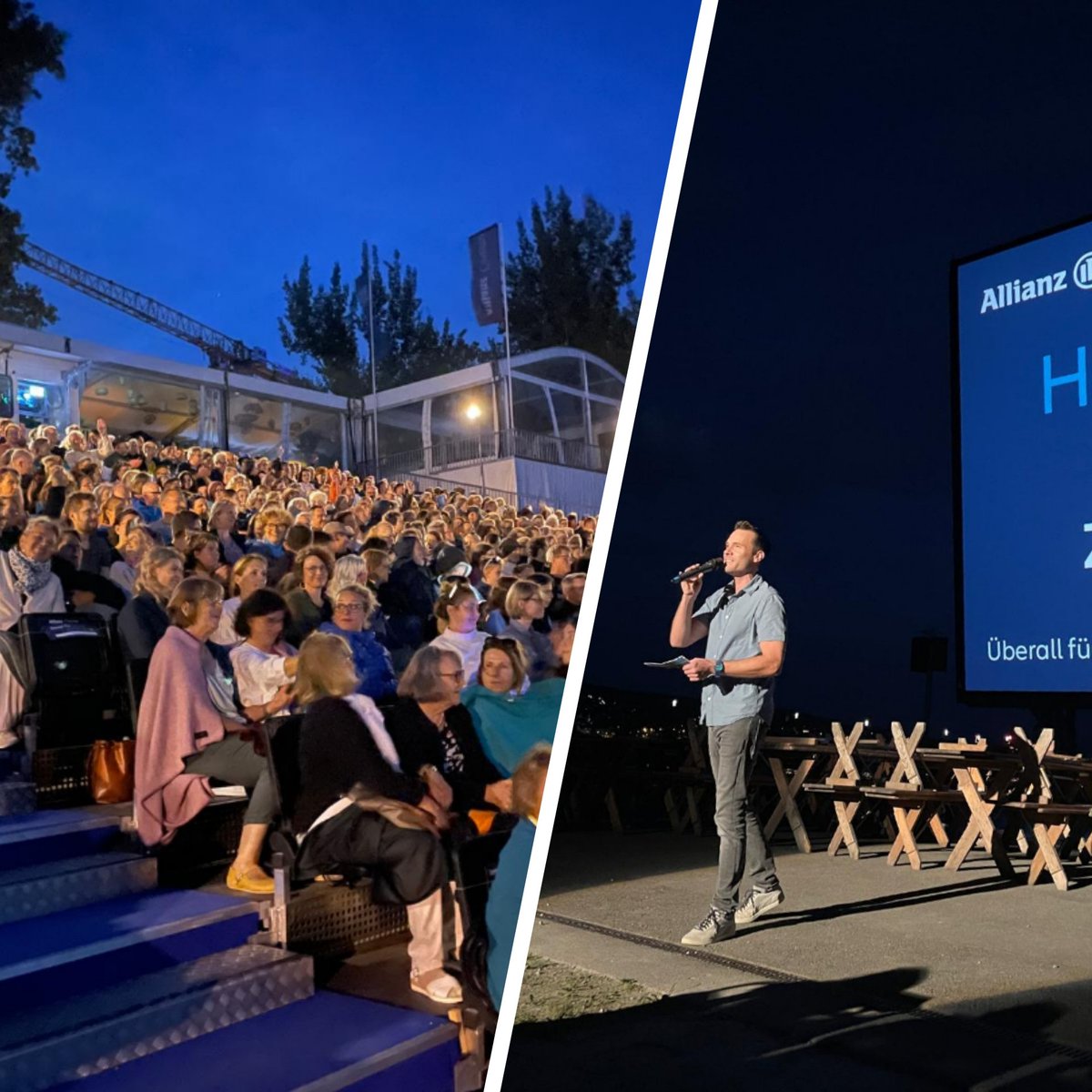 PatrickHaessig's tweet image. Toll, dass die Pflege gestern Abend in den Mittelpunkt gerückt wurde.
➡ Spitex Night im Allianz OpenAir Cinema am Zürihorn.
Beeindruckend war das spontane Applaudieren des Publikums.
Die #Pflege hat in der Bevölkerung ein hohes Ansehen. Danke!
@spitexzh @spitexch #OpenairCinema