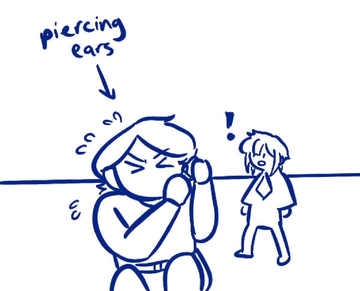 a little norea and el5n story about earrings 