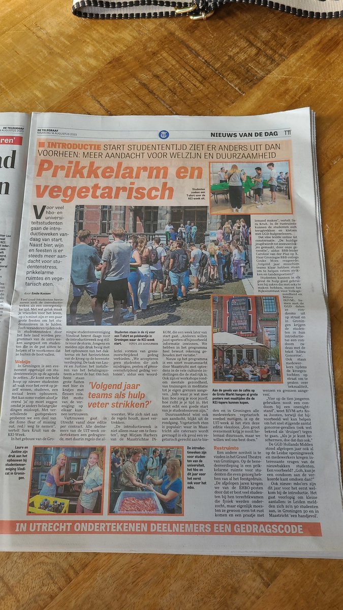 Ze vinden studenten van de universiteit en Hbo blijkbaar niet slim genoeg om zeld keuzes te maken. <a href="/telegraaf/">De Telegraaf</a>