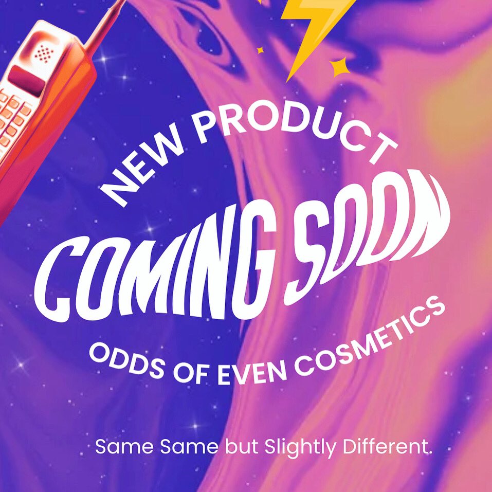 🌈💖 We’re pretty late to the game but Stay Peeled for Sep 🦋💖 #WhatsComin’ #NewProductAlert #OddsOfEvenCosmetics