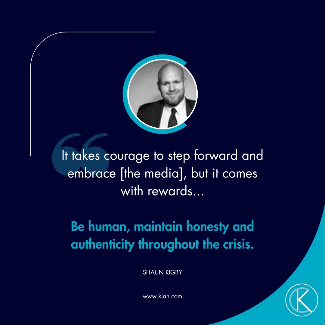 KiahConsulting's tweet photo. Shaun Rigby, Kiah’s Head of Communications, firmly believes embracing media in a crisis can come with its rewards.

Read more about Shaun’s lessons from Beaconsfield, and how they can apply today, on our website.

https://t.co/Nw9r3idoza

#crisiscommunications #publicrelations https://t.co/hd4pAudrlD
