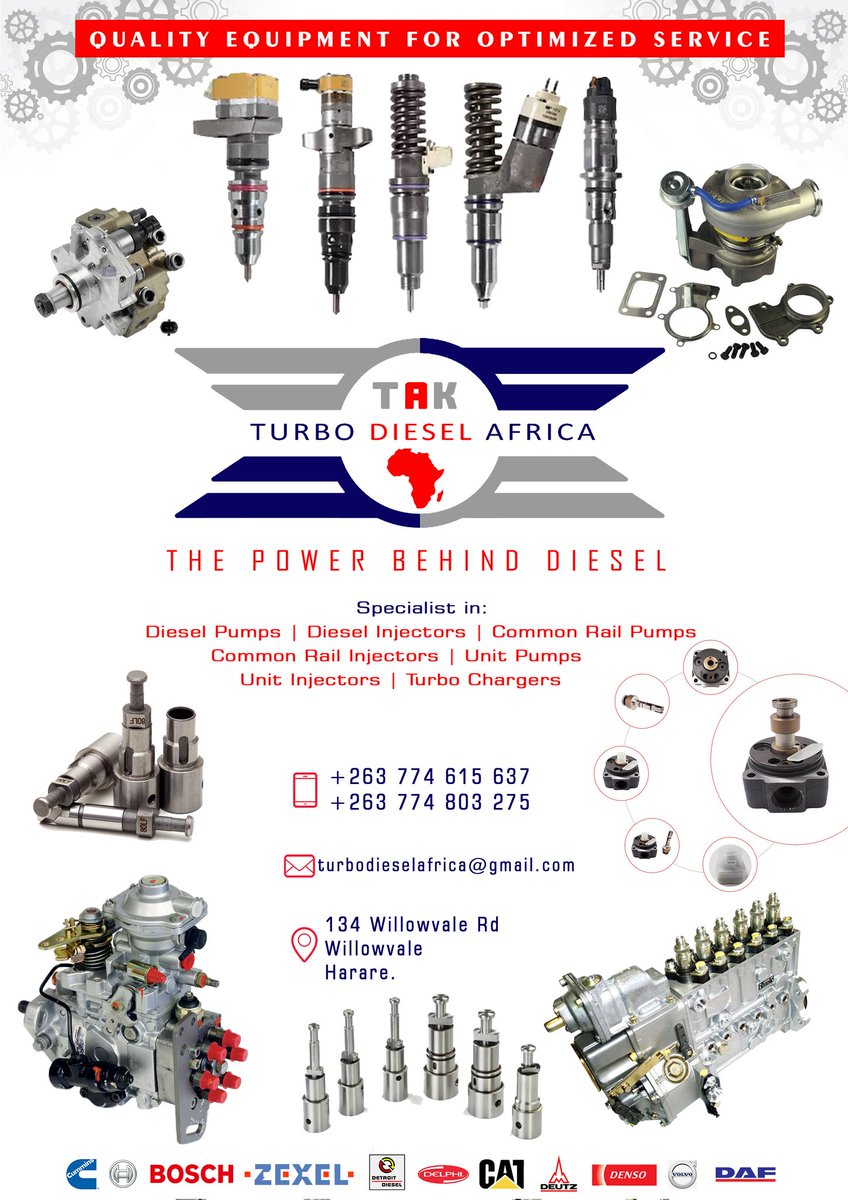 <a href="/daddyhope/">Hopewell Chin’ono</a> Specialist in diesel fuel systems, electric and mechanical diesel injectors and diesel fuel pumps