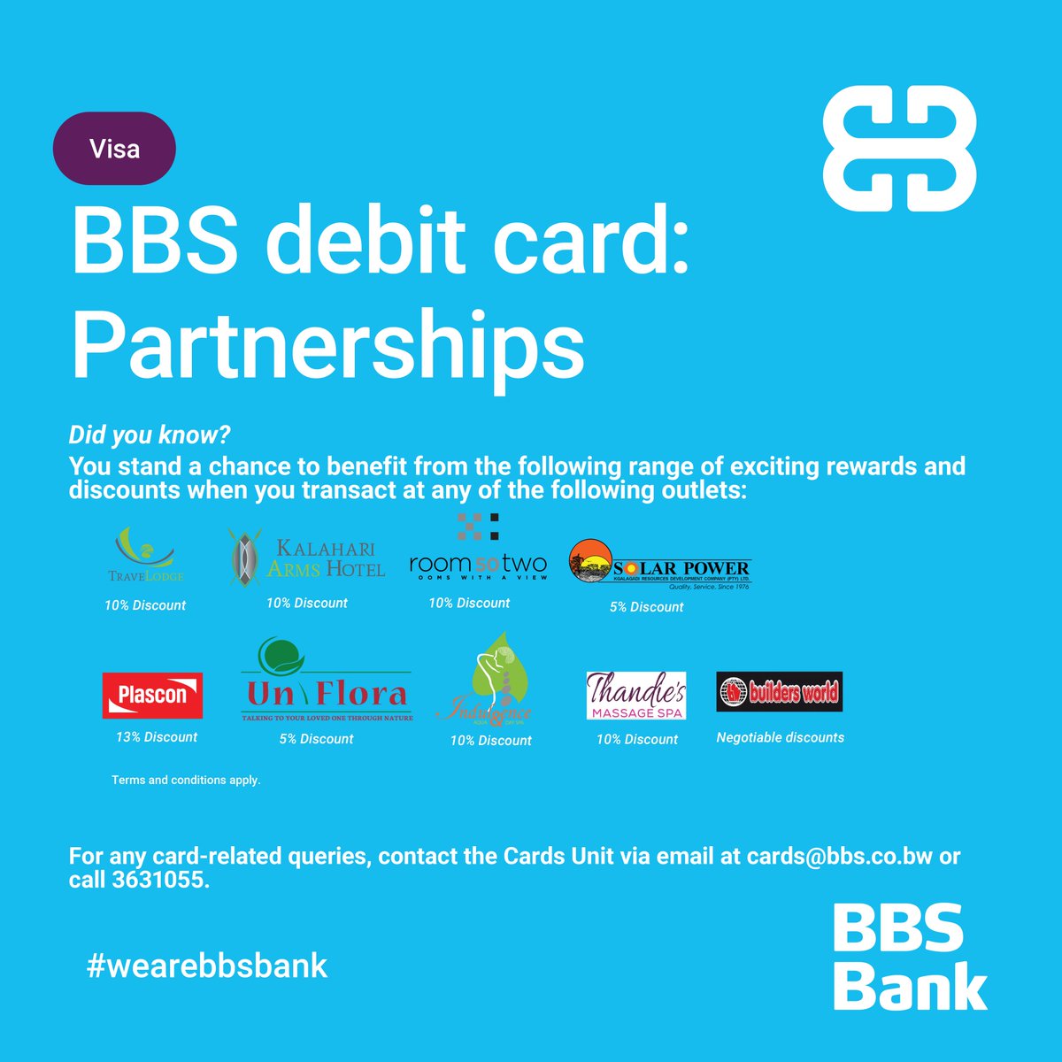 BBS_BW's tweet image. We reward you for moving fast.

#movefaster #bbsVisadebitcard