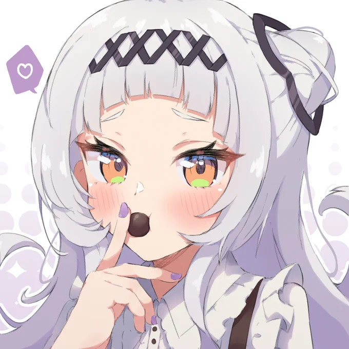 一緒にチョコ食べたい～! #シオンの書物