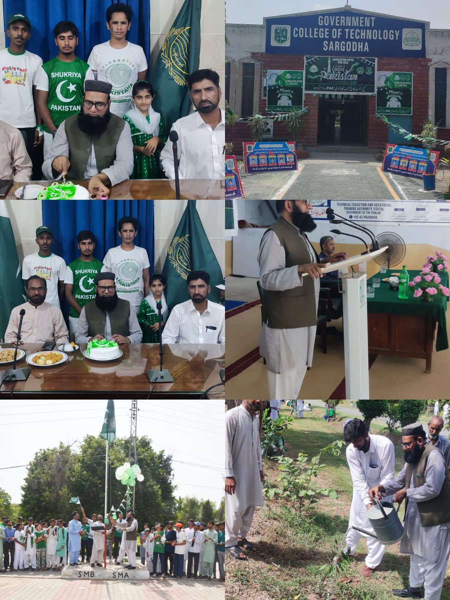 GovtSargodha's tweet photo. 76th Independence Celebrations Day today at GCT PAF ROAD SARGODHA
@ICIDPunjab @punjab_tevta @UsmanAl86735004 @AkhtarAbbasBha3 https://t.co/c7zTp0crni