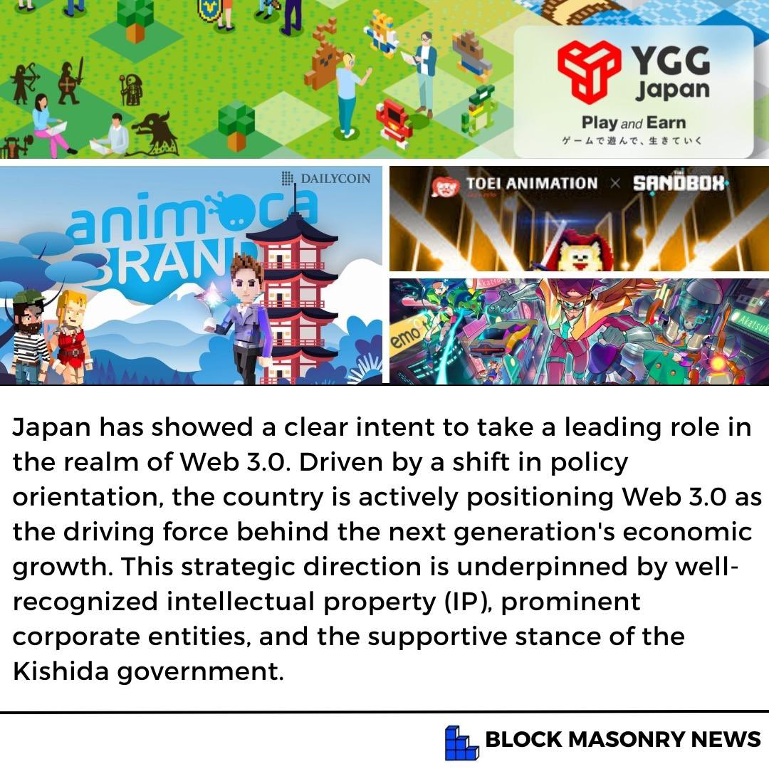 BlockmasonryAC's tweet photo. Japan's Determination to Lead in Web 3.0: Shifting Policy Priorities and Regulatory Measures
#Japan has showed a clear intent to take a leading role in the realm of Web 3.0.
#blockchainnews #blockchain #blockmasonry #blockmasonrynews #bitcoinnews #ethereumnews https://t.co/IHfOLgsssy