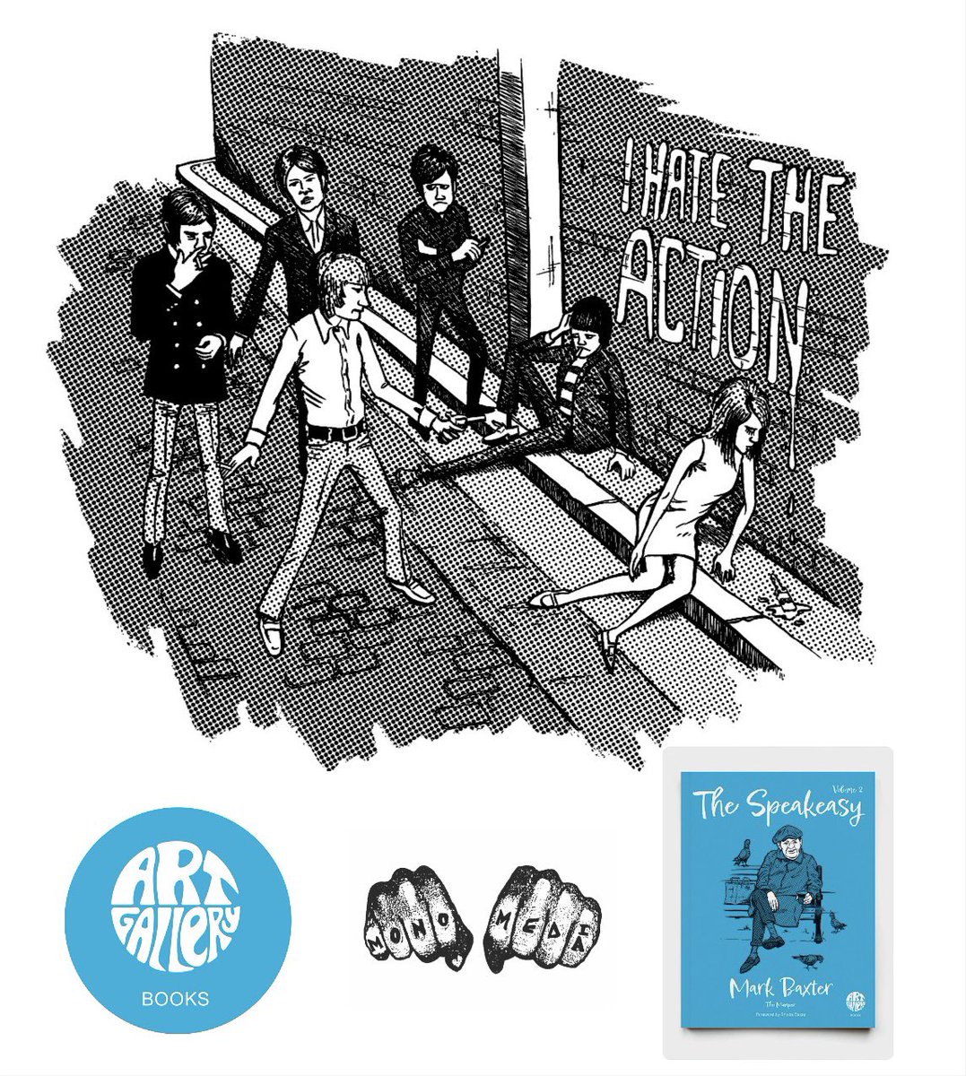AGC_LONDON's tweet photo. Volumes 2 & 3 by @TheMumper Available now.
Perfect read for your holidays….
Tap pic to shop
https://t.co/hR9HfIdC2c
Illustrations by Lewis Wharton
#TheSpeakeasy #ArtGalleryClothing #TheMumper #Modernist #Books #Paperback #TheAction #LewisWharton #LittleBarrie https://t.co/xjJaWlnQT8