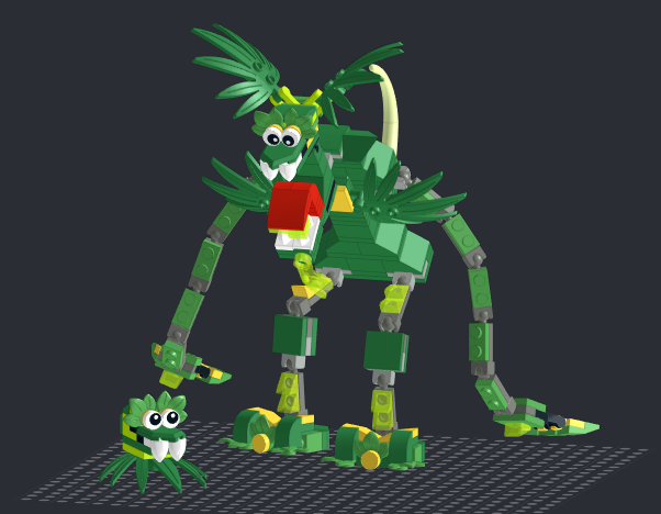 OliverN20779278's tweet image. this Young Vreen and turn into Adult Vreen #Lego #Mixels #BrickStudio