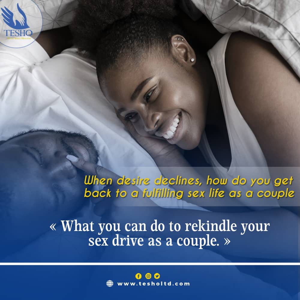 TeshoLtd's tweet photo. “Sex is like salt in soup; you cannot eat it on its own, but without it the soup is tasteless”. This week, we shall talk about what you can do to rekindle your sex drive as a couple. Stay tuned! Have a great week!
#tesho #sex #couple https://t.co/hgqh2U40aV