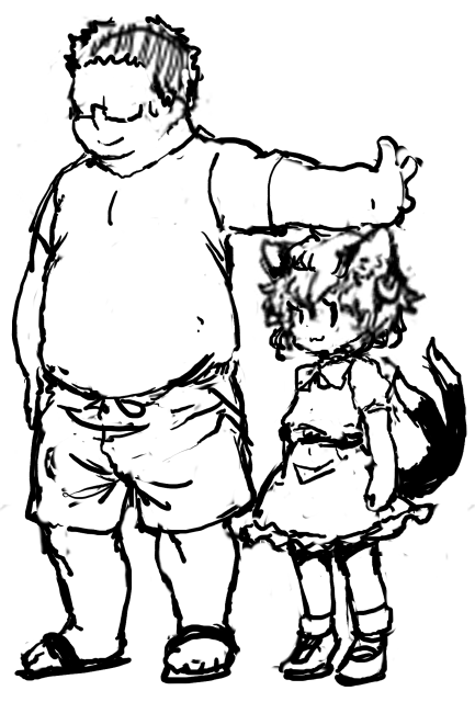 身長差デザイン見たら全然違っててふいた
しかも眼鏡わすれてんじゃねーよ! 