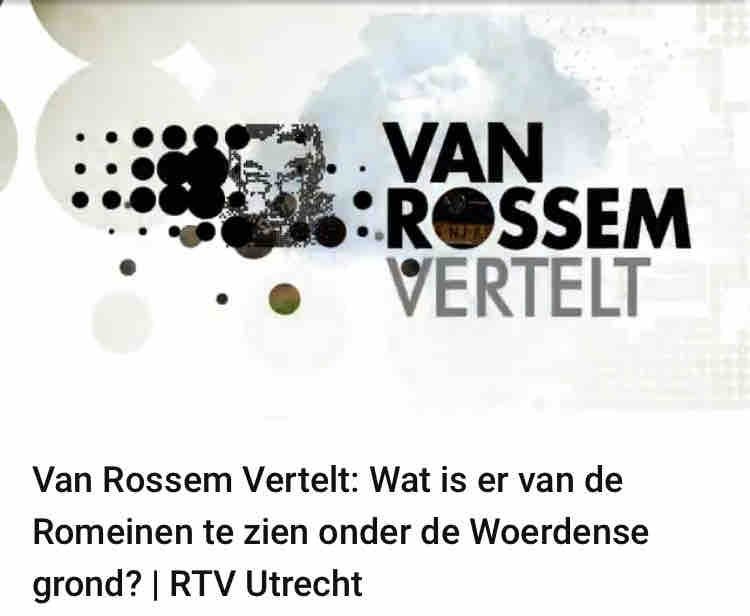 Van Rossem Vertelt: Wat is er van de Romeinen te zien onder de Woerdense grond? | RTV Utrecht

ow.ly/wTjh50PyeY8