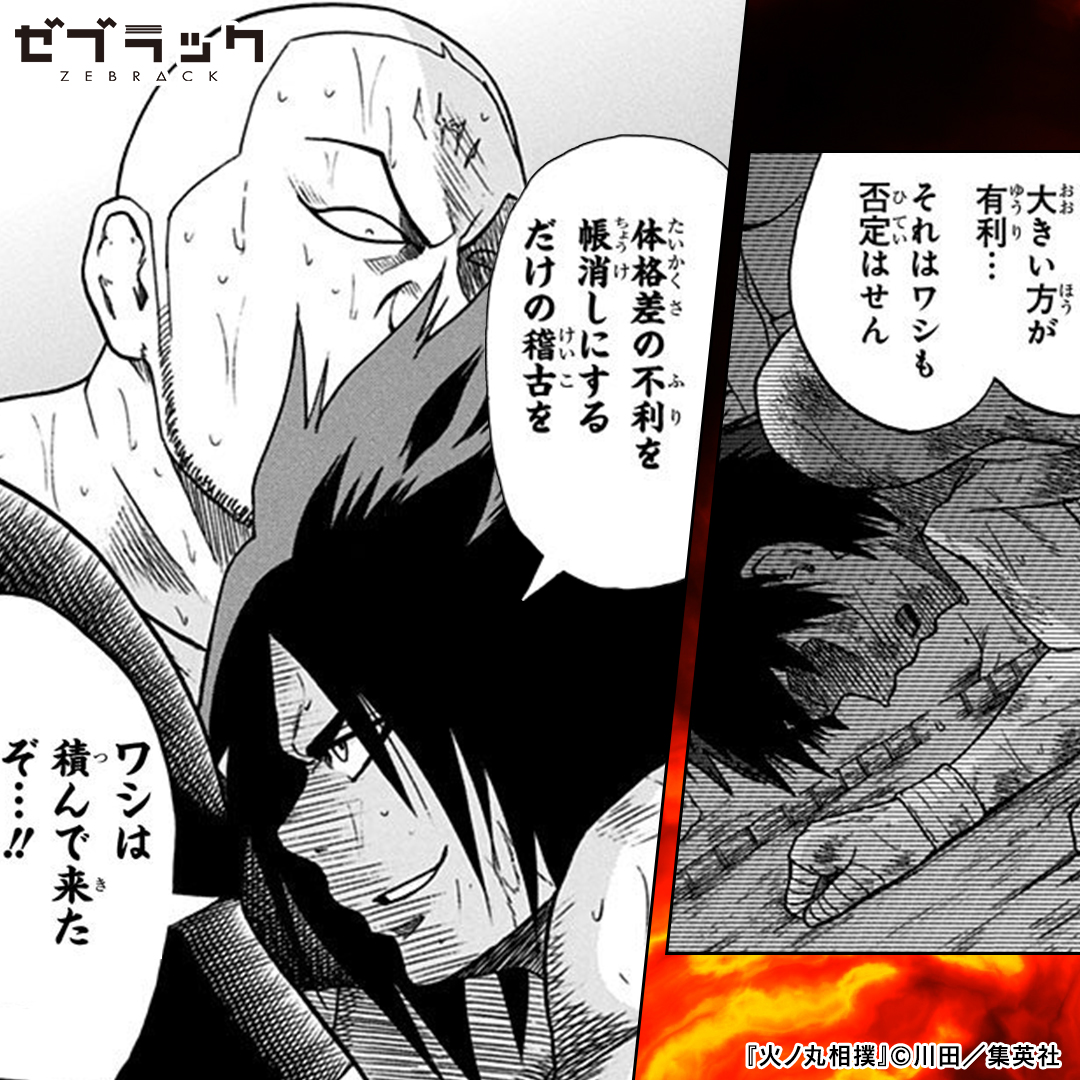 zebrack_comic's tweet photo. 身長に恵まれなかった“小さき”少年が横綱を目指す話