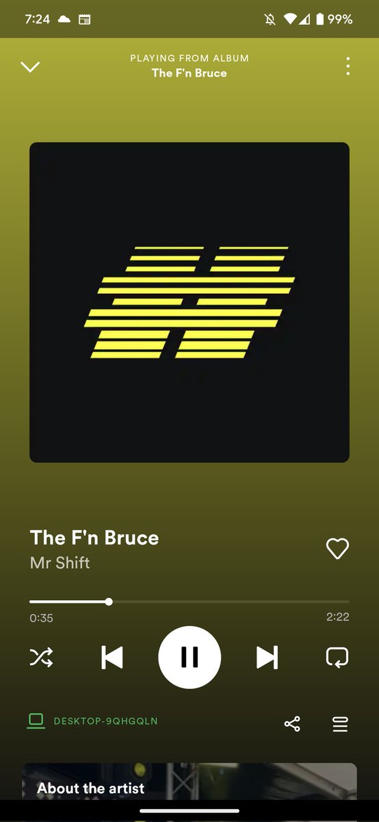 MrShiftUK's tweet photo. The F'n Bruce is out on all streaming platforms!

Get this single and all my music for free over on my #Bandcamp ✌🏻

Link below 👇🏻👇🏻👇🏻 https://t.co/S2vjPBE1Qv