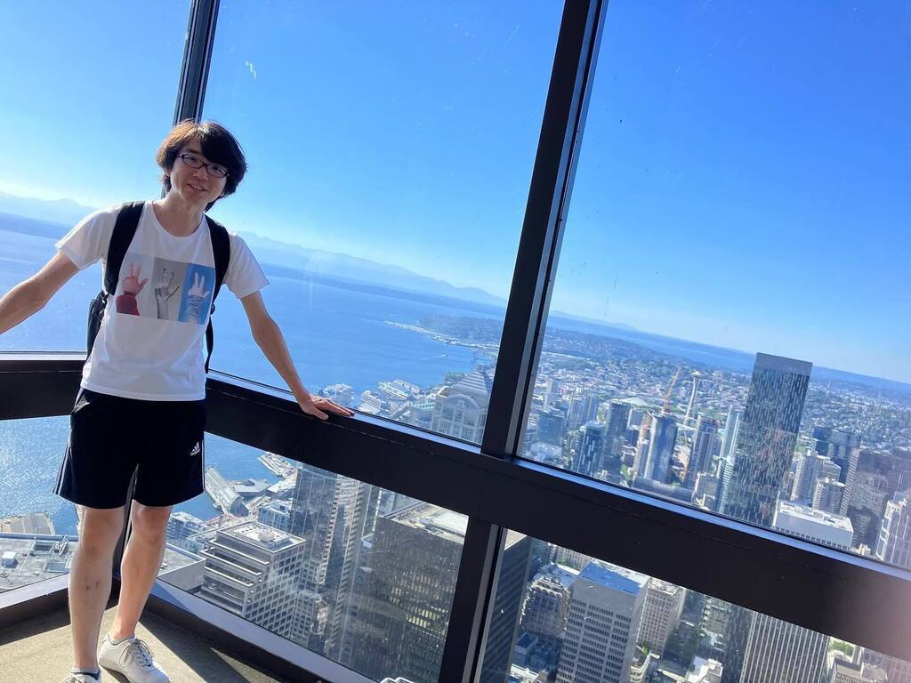 P921_081119's tweet photo. コロンビアセンターの73階展望室からシアトルを一望
#skyviewobservatory #seattle https://t.co/Ga4sU6IG4A https://t.co/xLclDitoOh