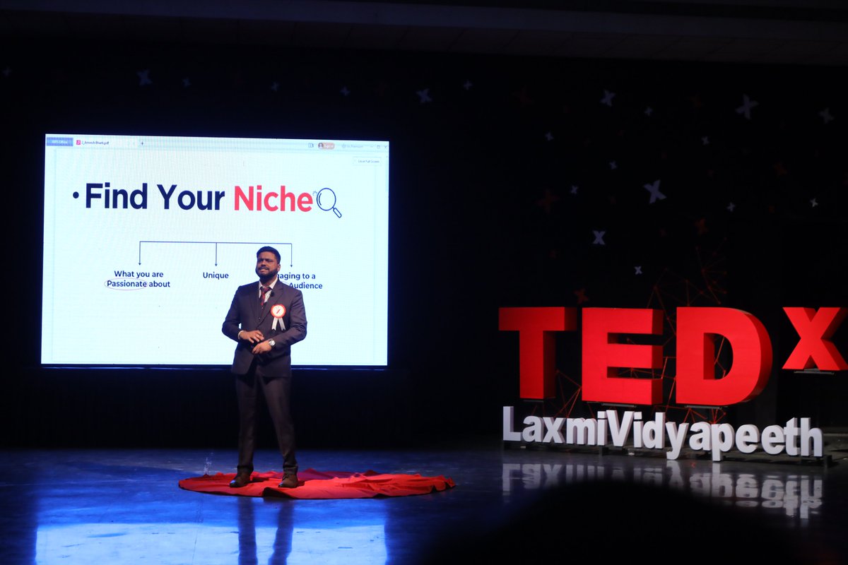TEDx_LVS's tweet photo. 📸 Capturing Moments of Inspiration: Unveiling the TEDxLaxmiVidyapeeth Inauguration 🌟
Our lens captured the electrifying energy, thought-provoking discussions, and the spirit of innovation that filled the air.

#InaugurationMoments  #TEDxJourney #TEDxLaxmiVidyapeeth https://t.co/L5eqb29U6R