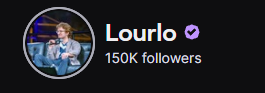 150k on twitch blessed to be doing this ♥️