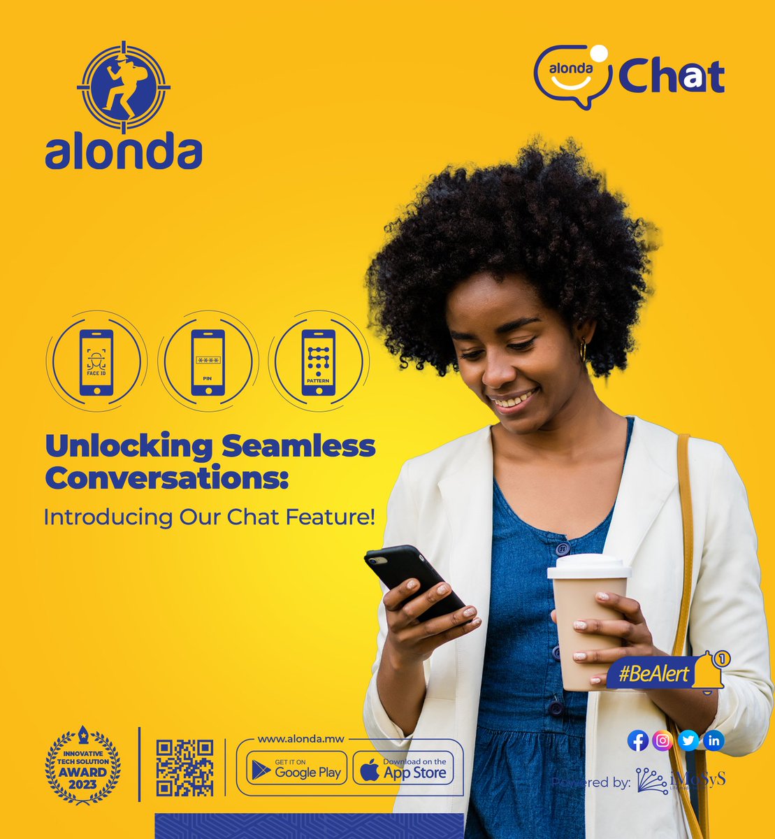 alonda_mw's tweet image. The latest update is now live, allowing you to connect with your loved ones through Alonda&apos;s chat feature. Chenzani pa alonda, chokani ma platform okulondani. 

All you need to do is update your App!
#Malawichat #chatfeature #UpdateApp #Alonda