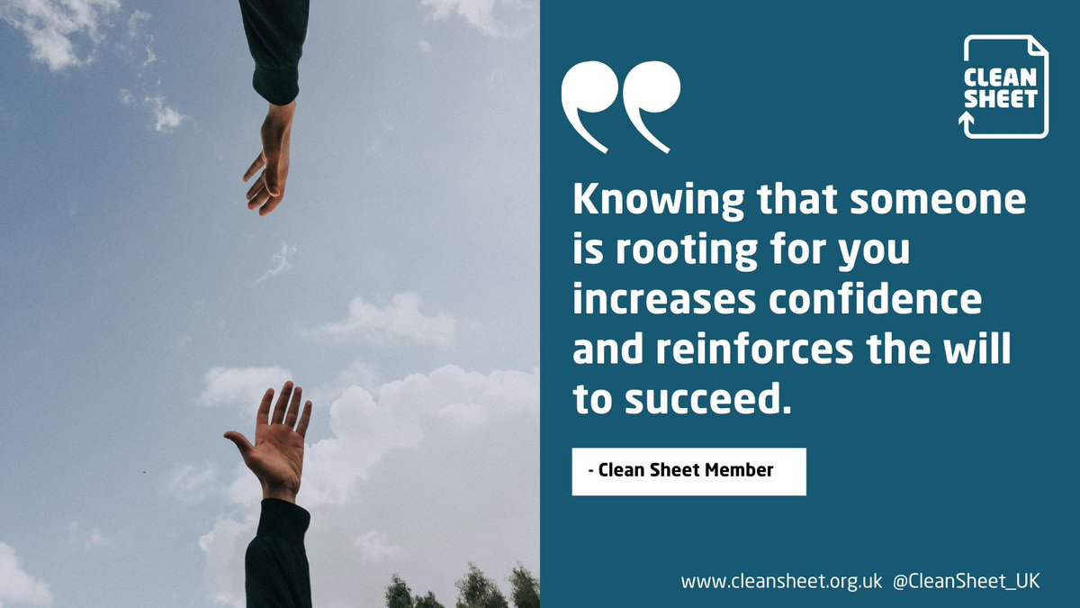 CleanSheet_UK's tweet image. This is what it&apos;s all about... 

Clean Sheet helps people with convictions to find employment, helping them to get back on their feet 
#alwayshope 
#buildafuture 
#practicalsupport
#secondchance