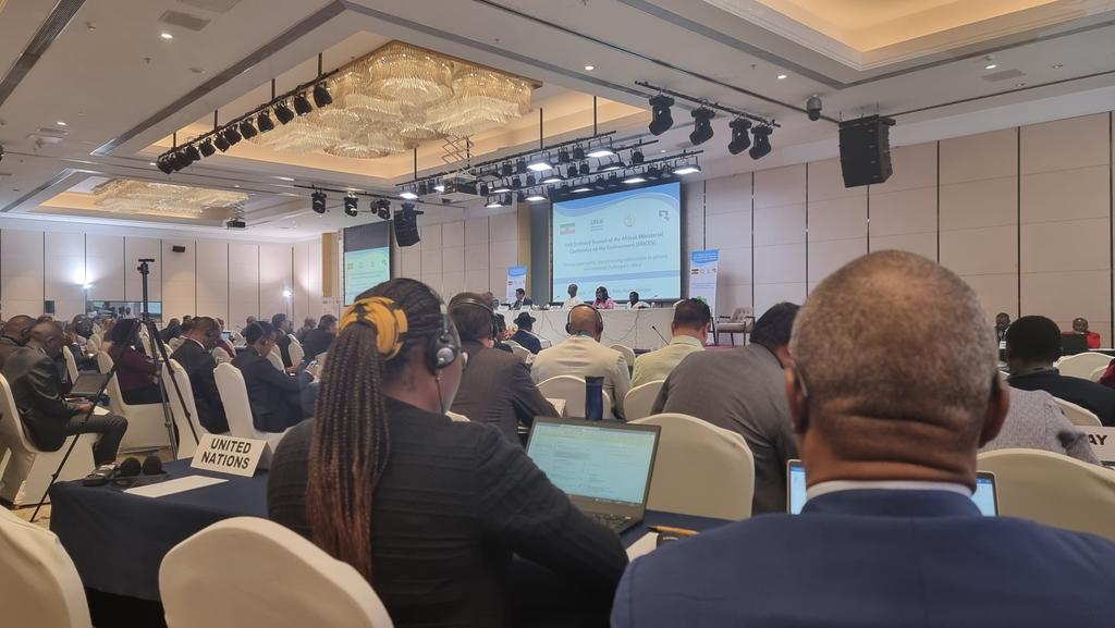 davidnmunene's tweet photo. At the opening of the #19thAMCEN, @UNEP_Africa Director, @RoseMwebaza commits to working towards delivering for Africa by working collaboratively with all.
@andersen_inger @CYNESA @AfClimateSummit @zippywebola @anaw_africa @SEI_Africa @UNEP @Aymancherkaoui https://t.co/Jkmxzhm8OW