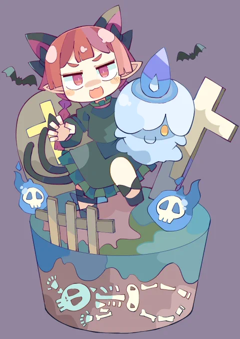 お燐とヒトモシ