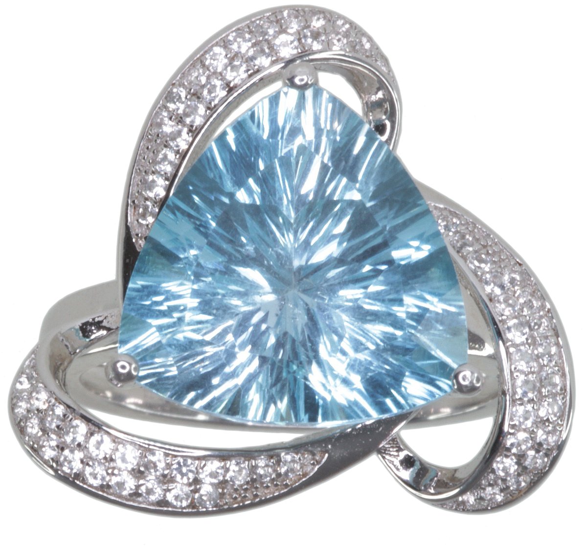 beholdjewellery's tweet photo. Blue Topaz Gemstone Trillion 9.85 carat White Topaz Wrap Frame Cocktail Sterling Silver 925 Ring size O https://t.co/HDyxAN3x12 #Amazon via @Amazon https://t.co/gVaF9YyGZ9