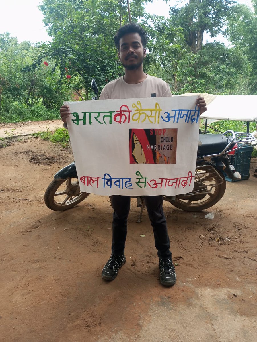 sgvvranchi1978's tweet photo. #BalVivahSeAzadi 
#freedomnow
#childmarriagefreeIndia https://t.co/cmW7zvA7FU