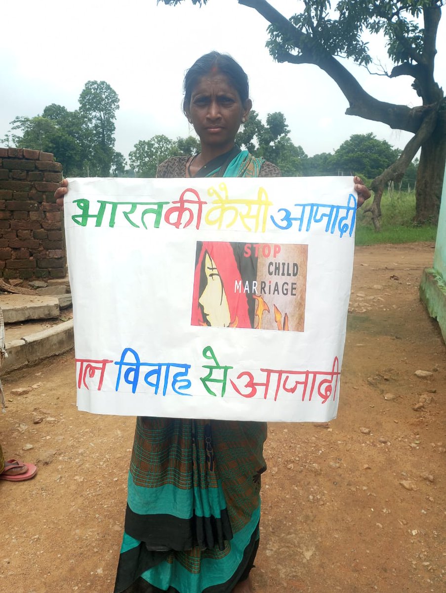 sgvvranchi1978's tweet photo. #BalVivahSeAzadi 
#freedomnow
#childmarriagefreeIndia https://t.co/cmW7zvA7FU