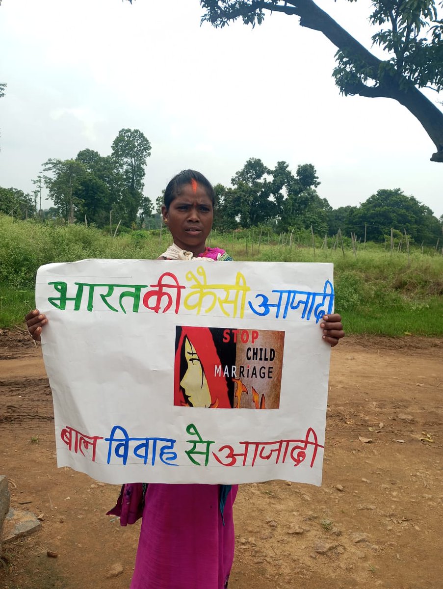 sgvvranchi1978's tweet photo. #BalVivahSeAzadi 
#freedomnow
#childmarriagefreeIndia https://t.co/cmW7zvA7FU