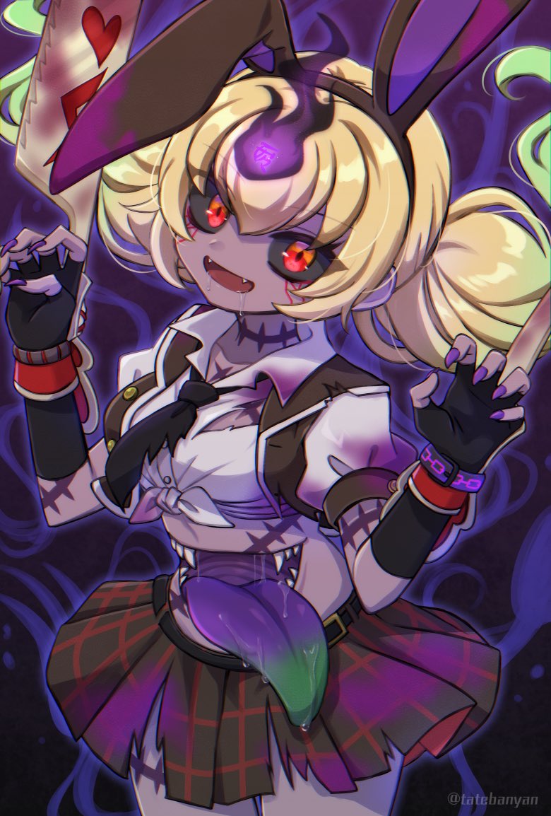tatebanyan's tweet photo. 呪屍 バニー・イート(捏造) https://t.co/Or7JSXx4CG